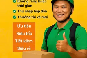 THUELAI TUYỂN TÀI XẾ GIAO HÀNG – CHẠY ĐƠN LINH HOẠT, THU NHẬP ỔN ĐỊNH