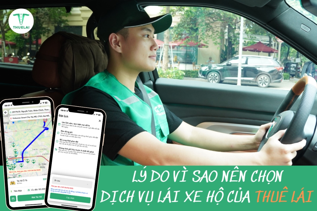 Lý do vì sao nên chọn thuê tài xế hộ thay vì tự lái xe?