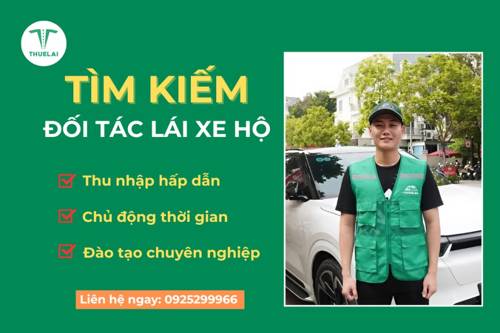 Giải mã "thành công" khi trở thành đối tác lái xe hộ cùng nền tảng Thuê Lái