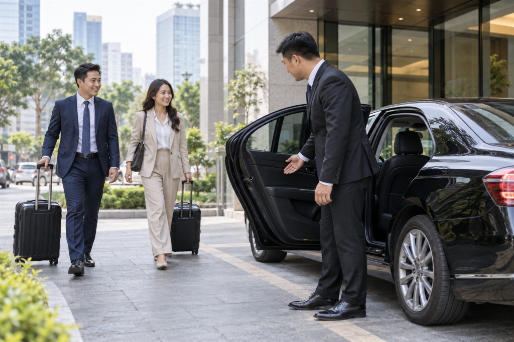Thuê tài xế đưa đón đối tác: Giải pháp chuyên nghiệp cho doanh nghiệp