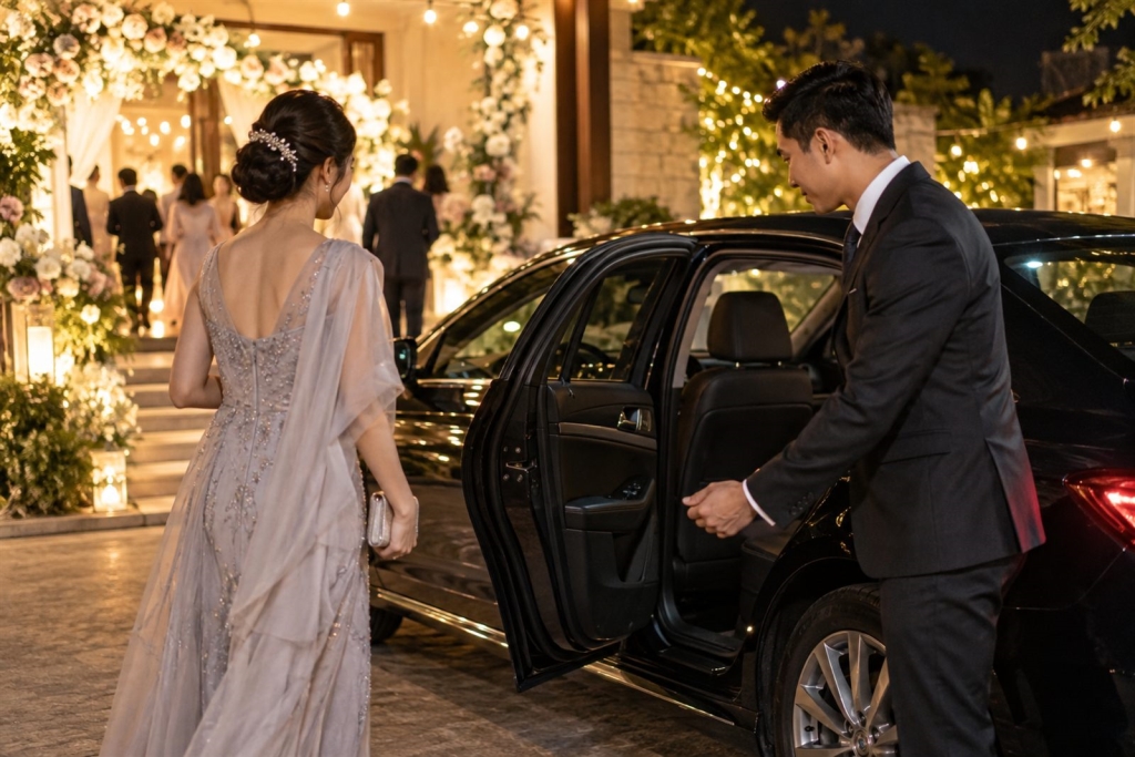 Dịch vụ lái xe hộ sau tiệc cưới: 8 lưu ý để về nhà an toàn