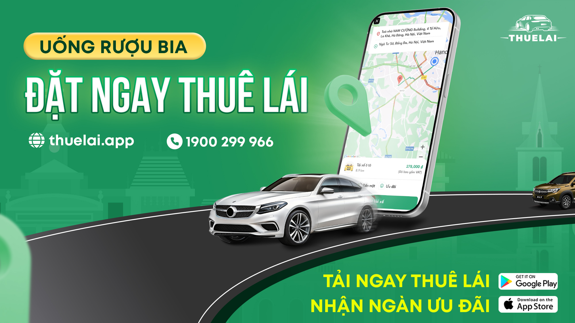 Ứng dụng cho phép tìm kiếm tài xế gần nhất trong chỉ với những thao tác cơ bản