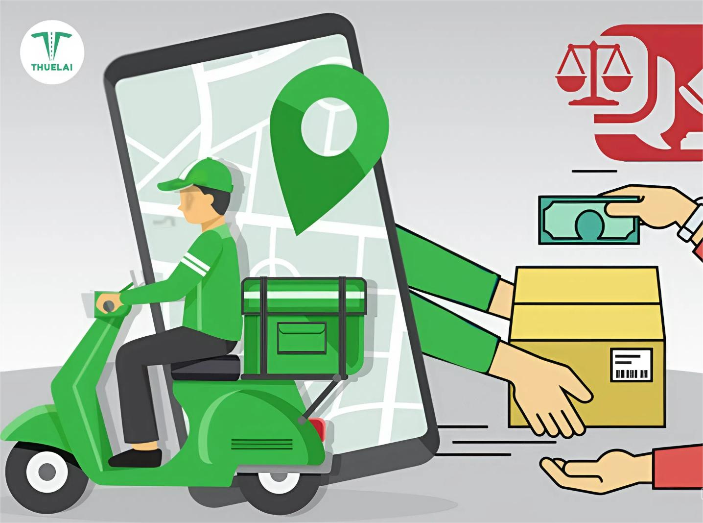 Dịch vụ giao hàng của THUELAI