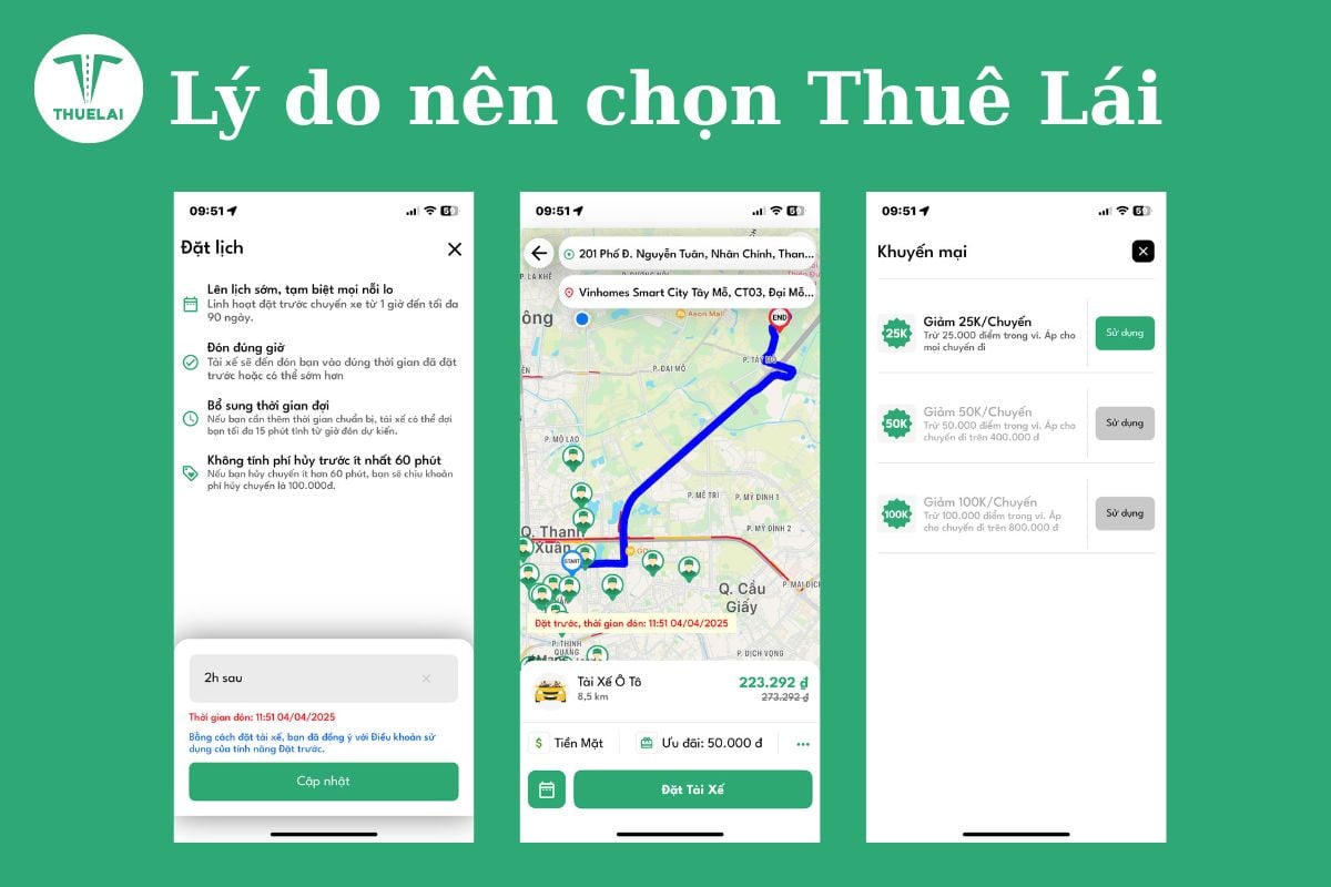 Lý do khách hàng nên lựa chọn THUELAI