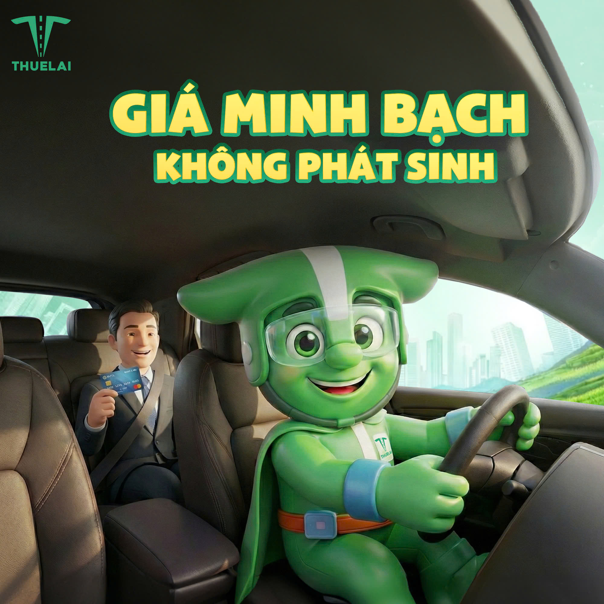 Giá cước minh bạch, không phát sinh chi phí
