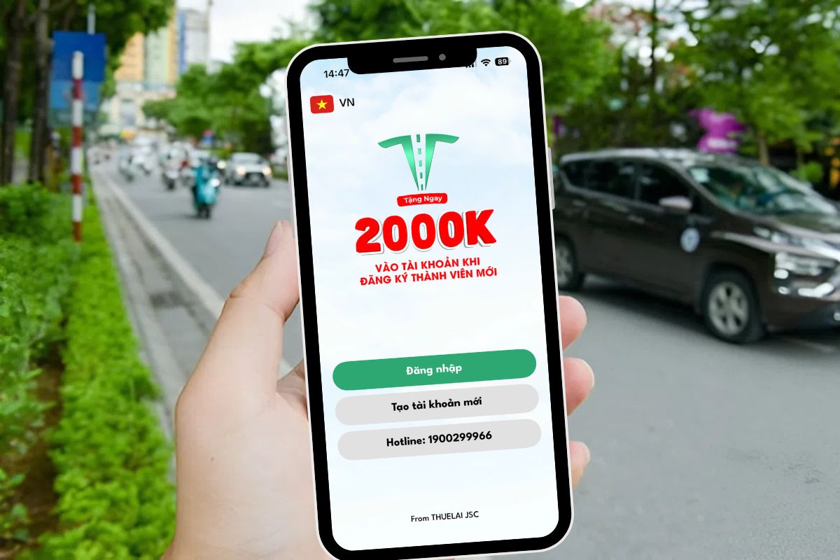 Ứng dụng Thuê Lái