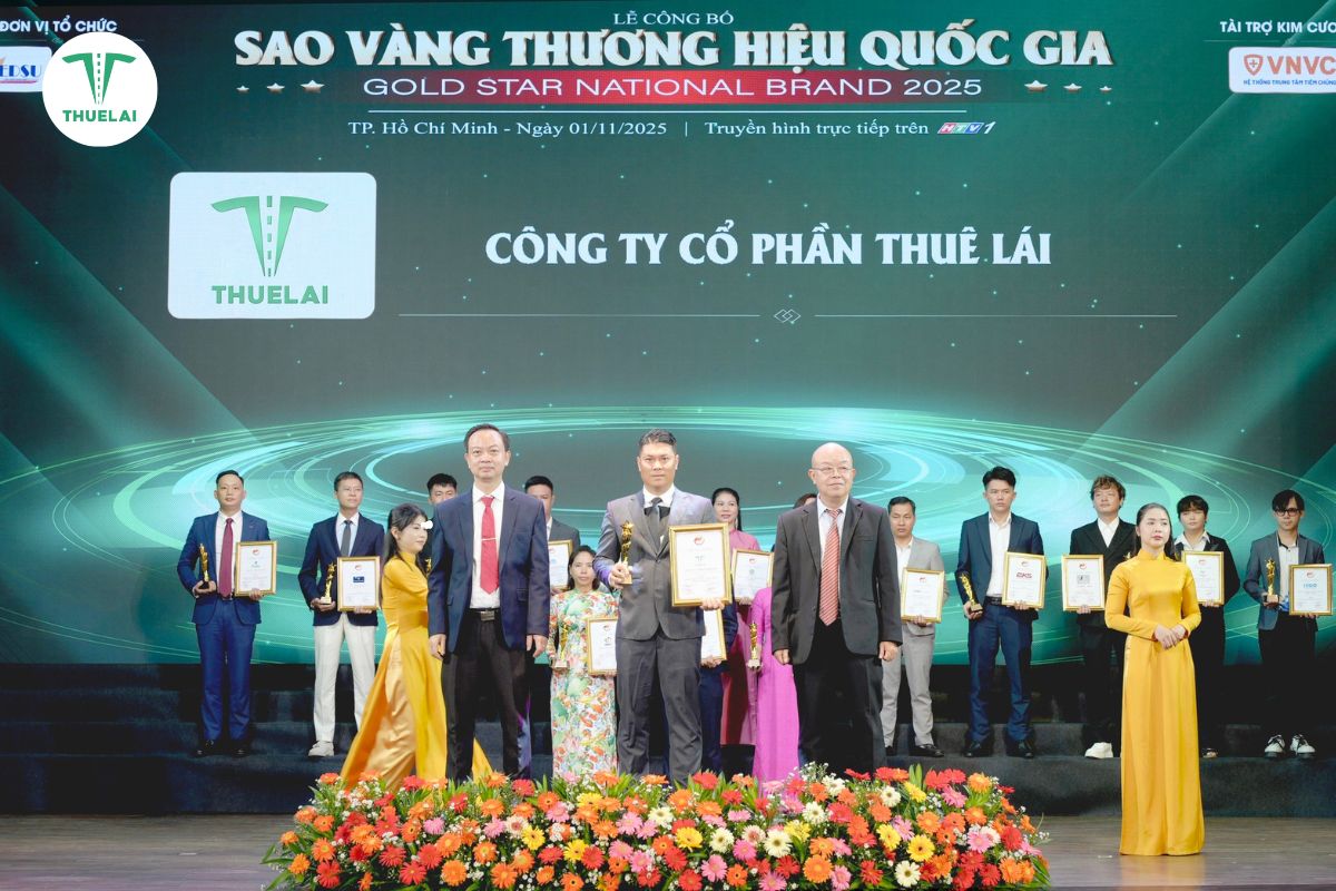 Thuê Lái nhận giải thưởng thương hiệu quốc gia