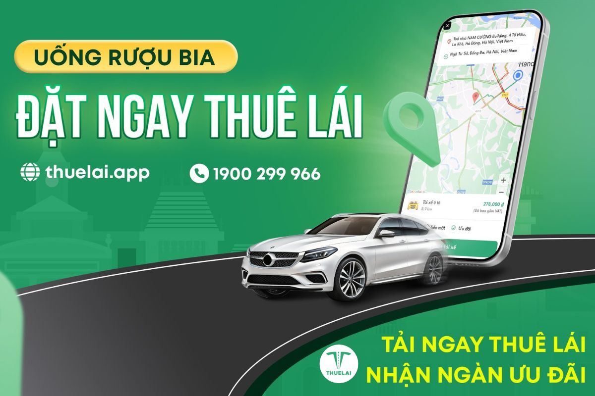 Dịch vụ lái xe hộ của Thuê Lái