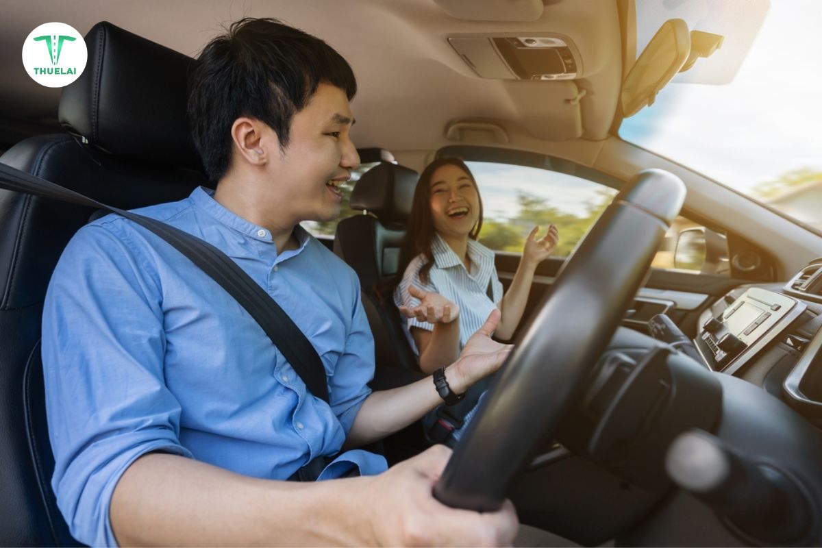 Tài xế ThueLai đem lại cảm giác thoải mái cho khách hàng