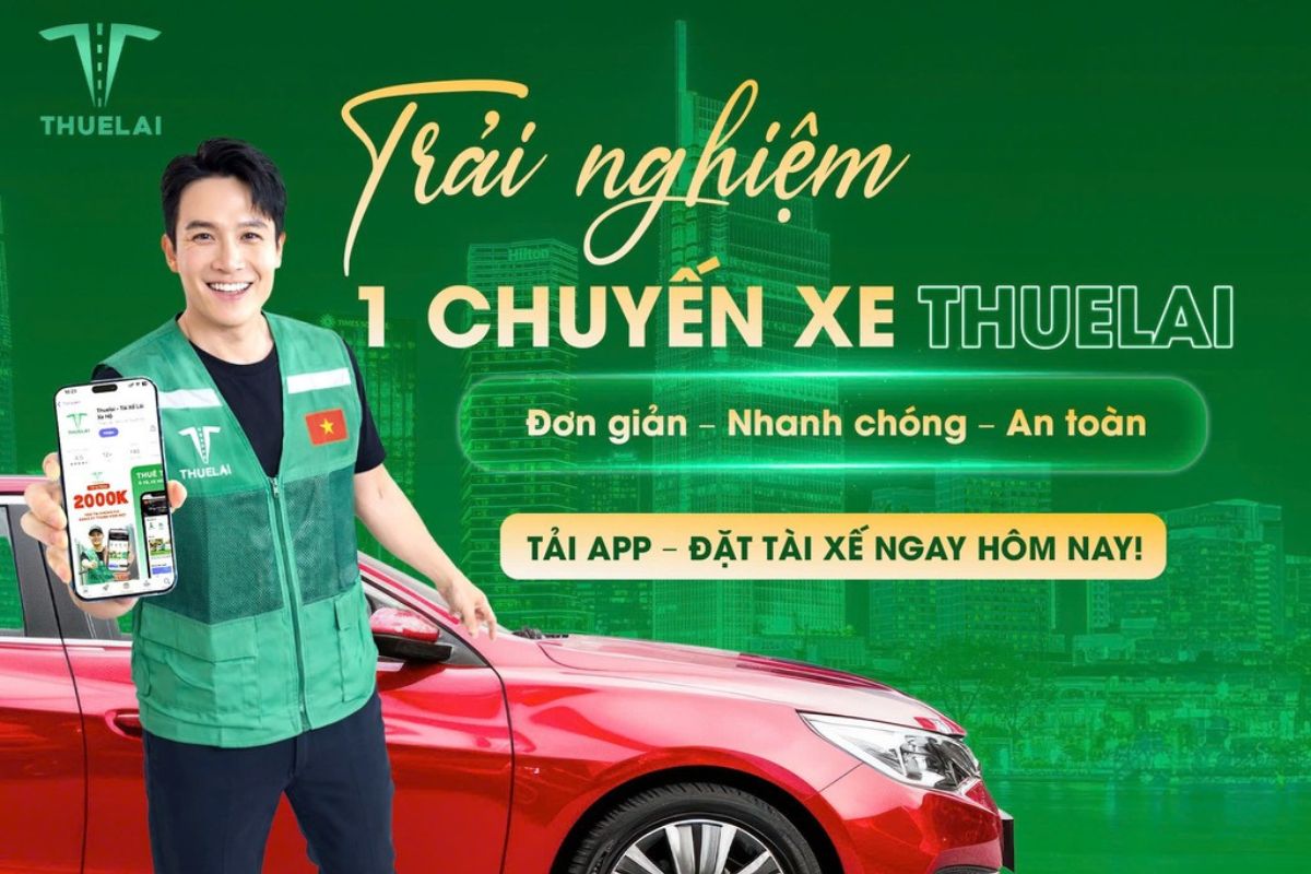 Trải nghiệm chuyến xe an toàn với ThueLai
