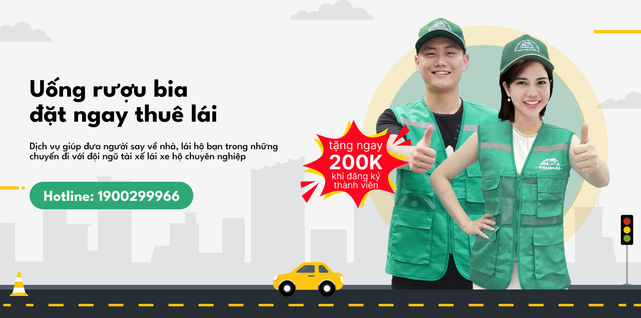 THUELAI - Đơn vị cung cấp dịch vụ cho thuê tài xế lái xe
