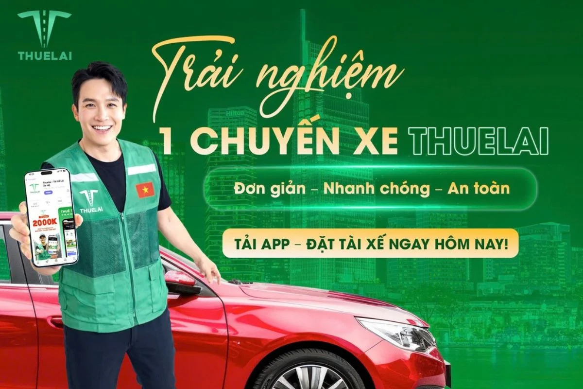 Trải nghiệm di chuyển an toàn với ThueLai
