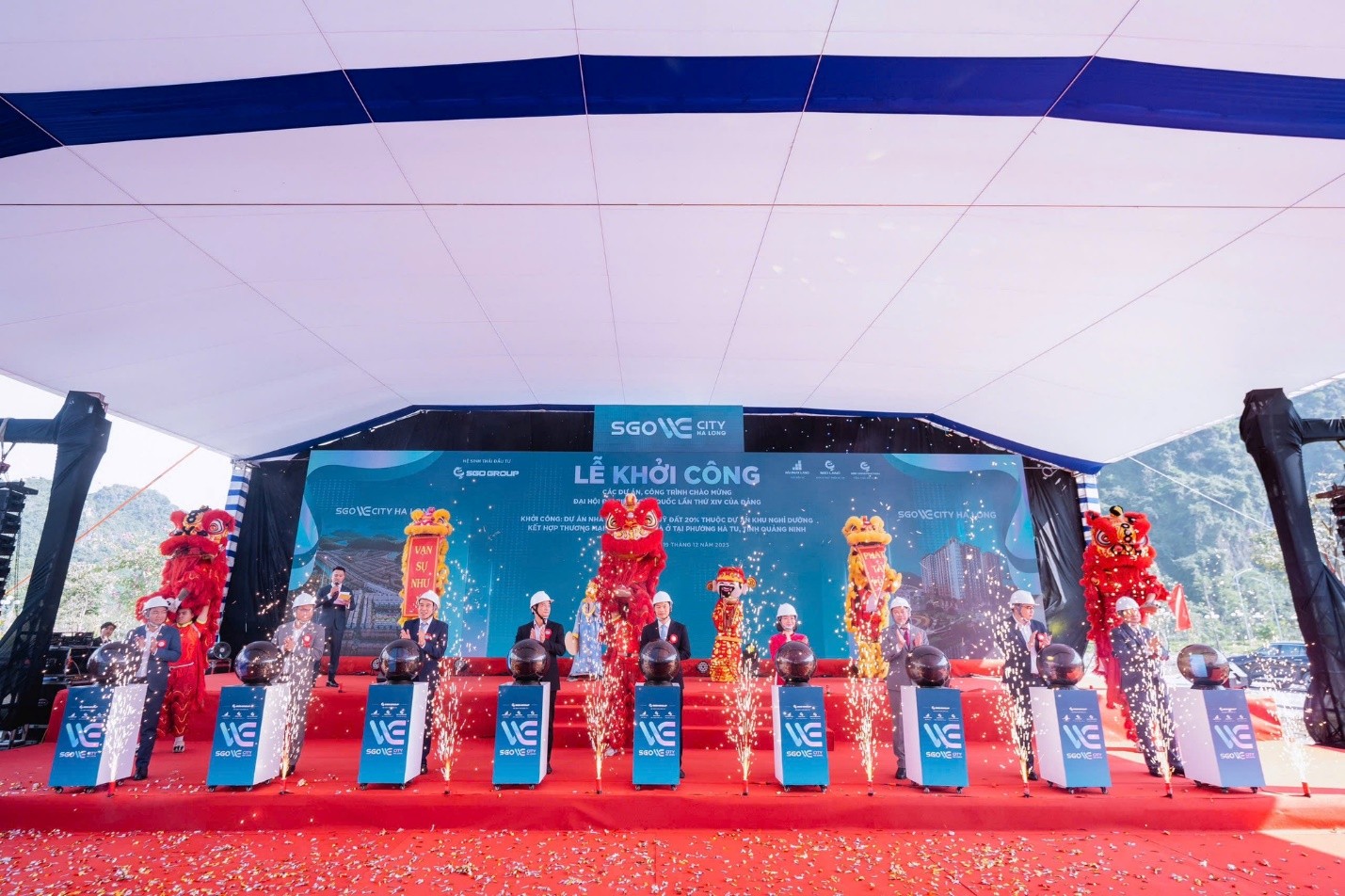 Hình ảnh lễ khởi công SGO WeCity Hạ Long