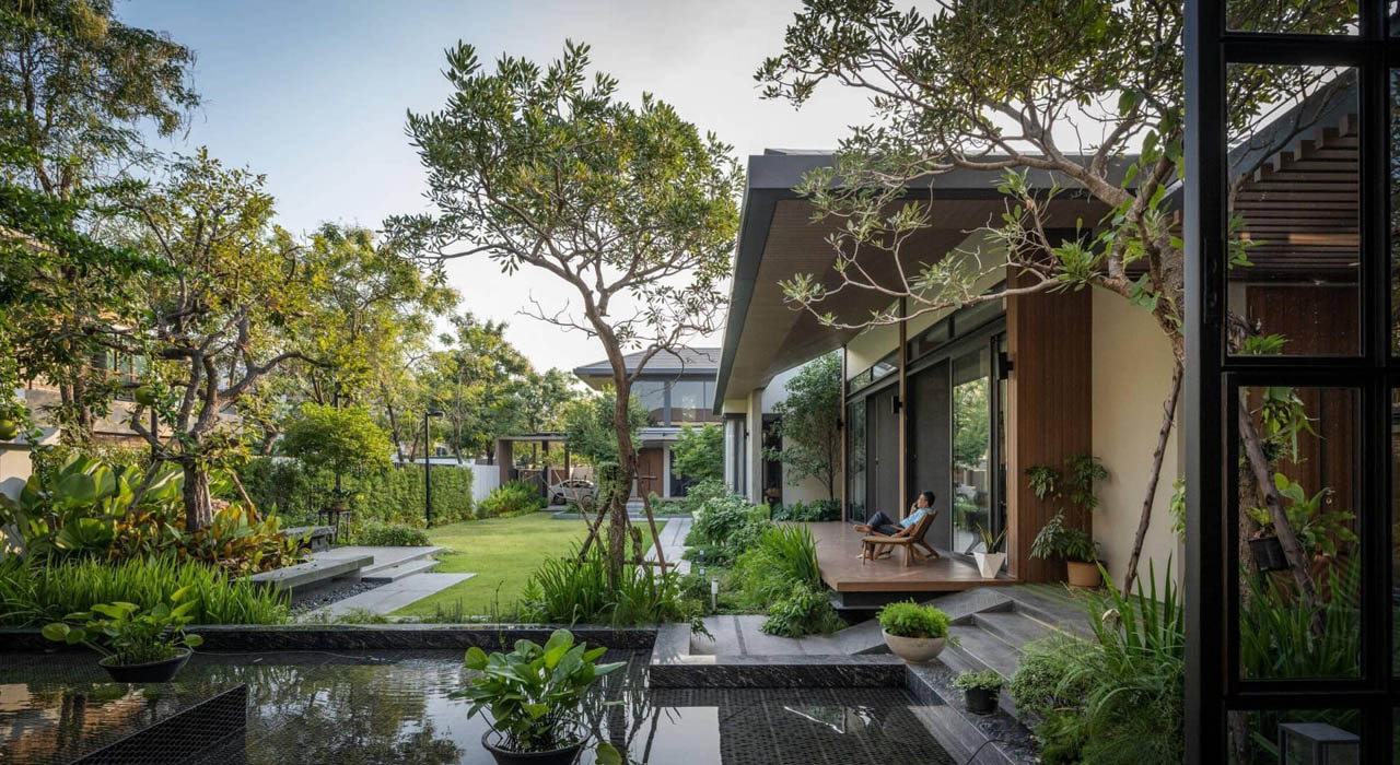Sân vườn nhỏ xinh