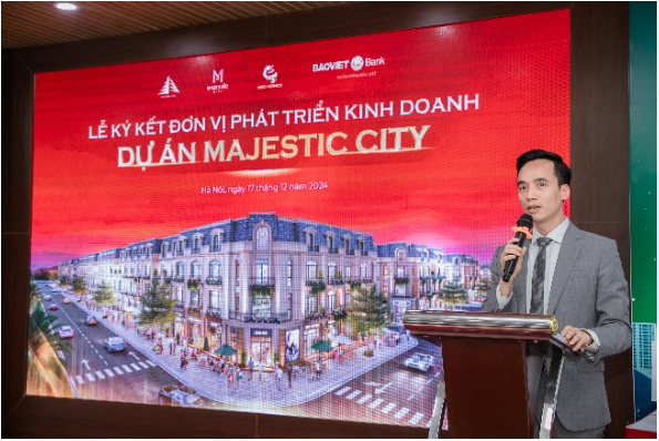 Lễ ký kết đơn vị phát triển dự án Majestic City