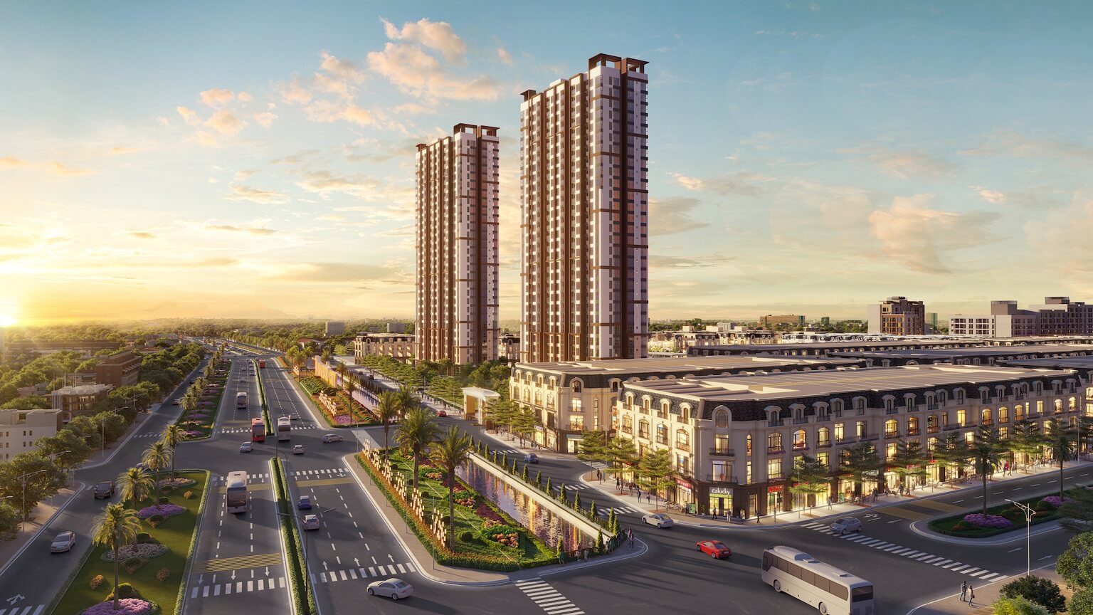 Majestic City là khu đô thị đồng bộ, hiện đại nằm tại vị trí tốt với mức giá hợp lý.