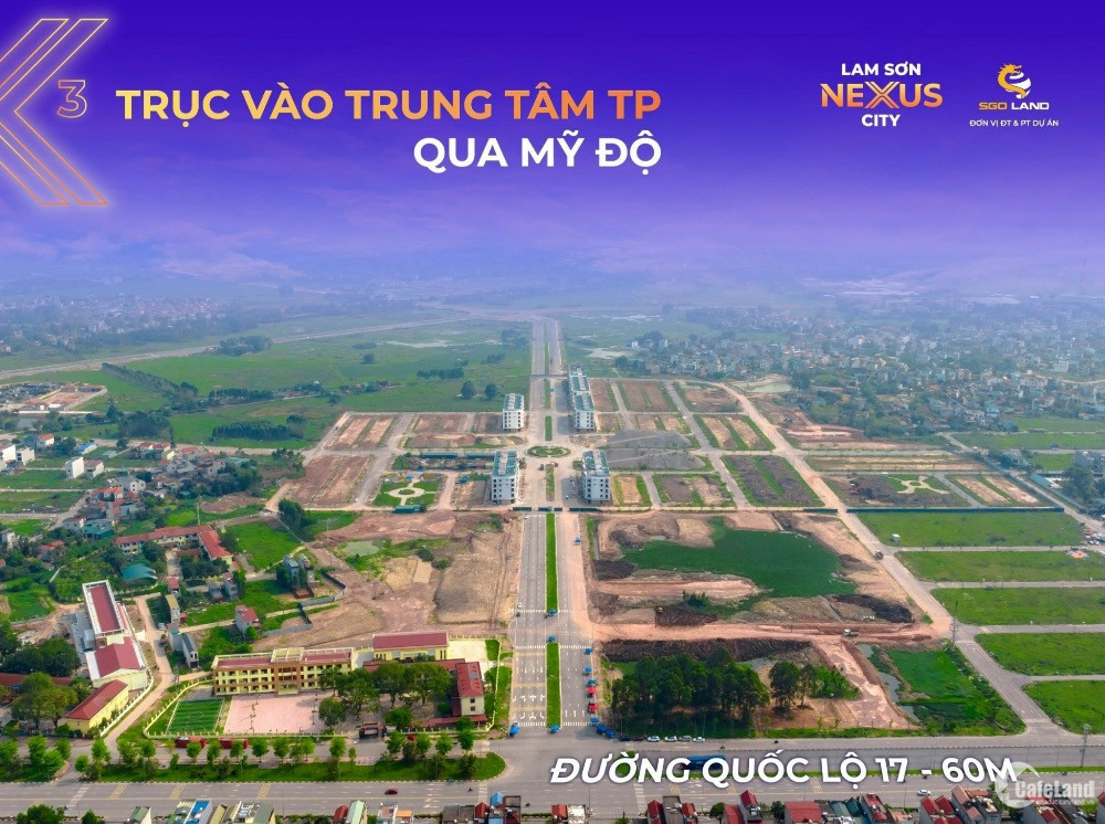 Lam Sơn Nexus có vị trí vô cùng đắc địa