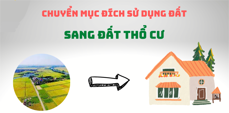 Chuyển đổi mục đích sử dụng sang đất thổ cư