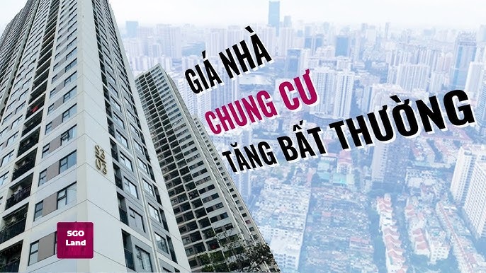 Những dự án chung cư dù sơ cấp hay thứ cấp thì đều có mức tăng bất thường