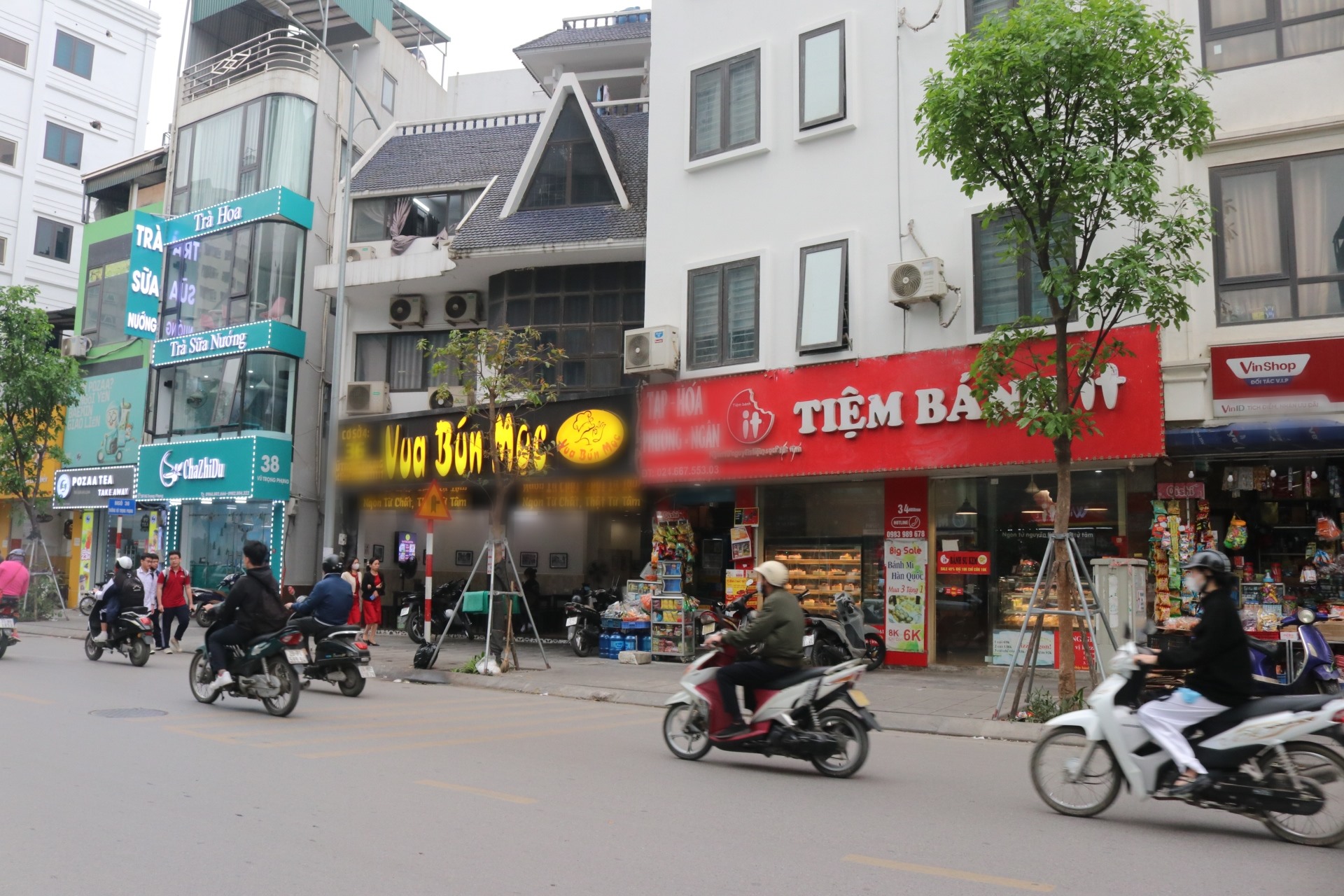 Gía nhà mặt phố Hà Nội chạm 