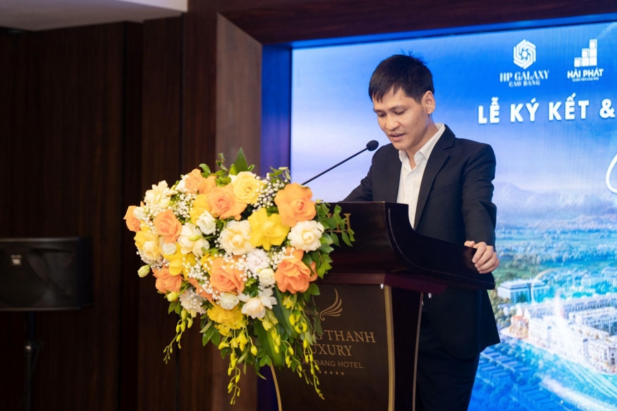 Ông Nguyễn Văn Ngọ -Tổng giám đốc SGO Đại Dương phát biểu trong sự kiện
