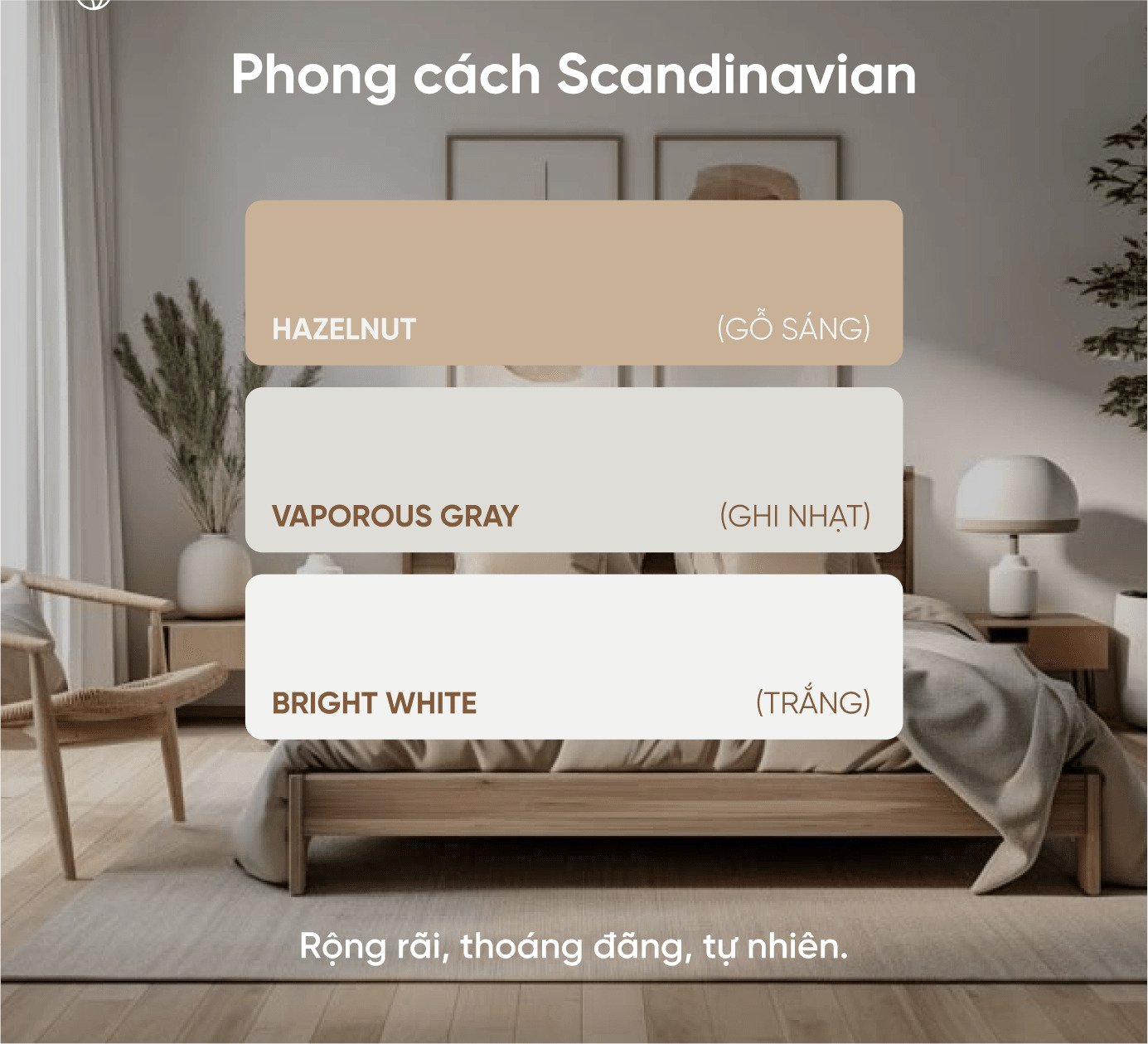 Thiết kế nội thất phong cách Scandinavian