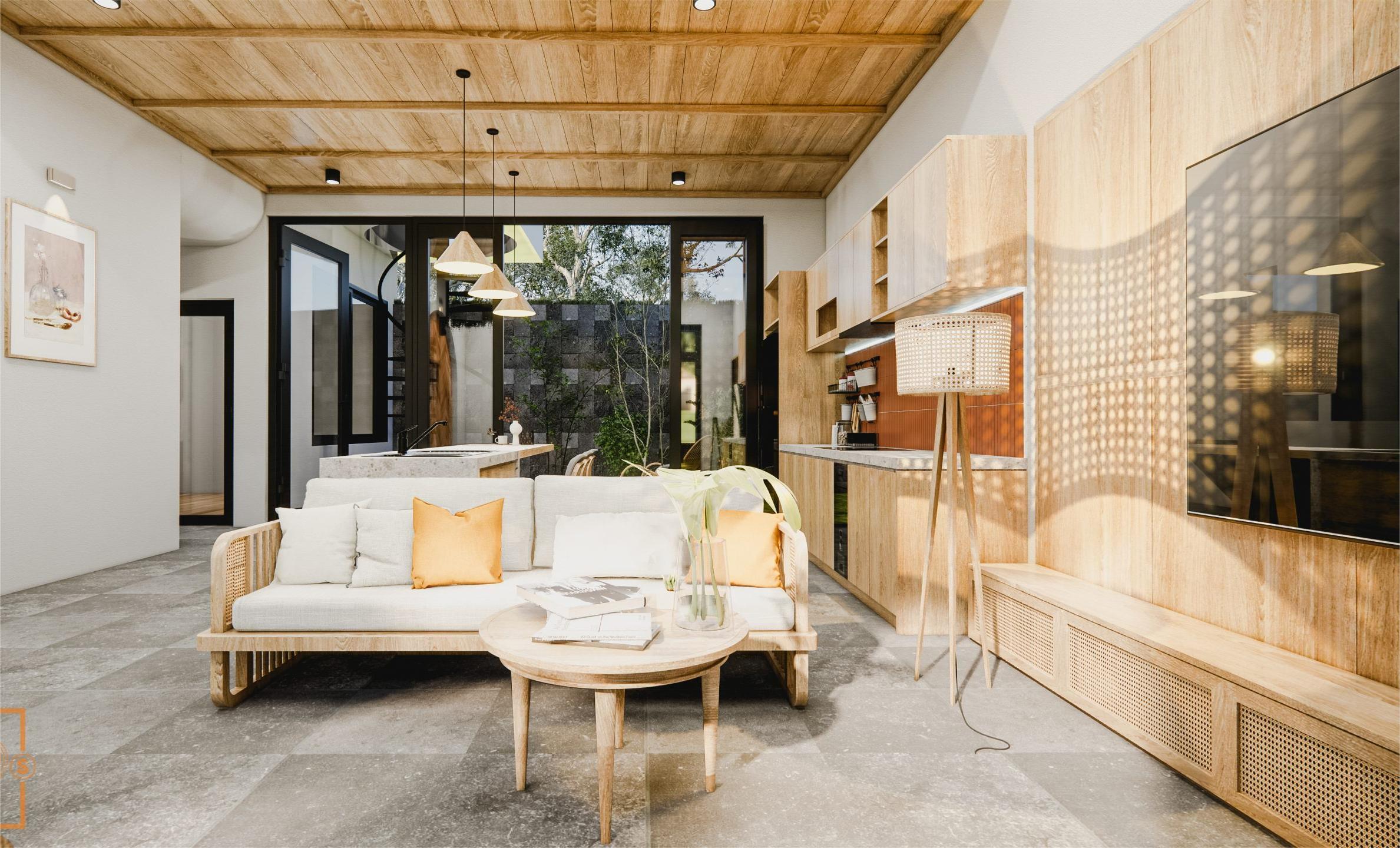 Nhà cấp 4 tận dụng ánh sáng tự nhiên