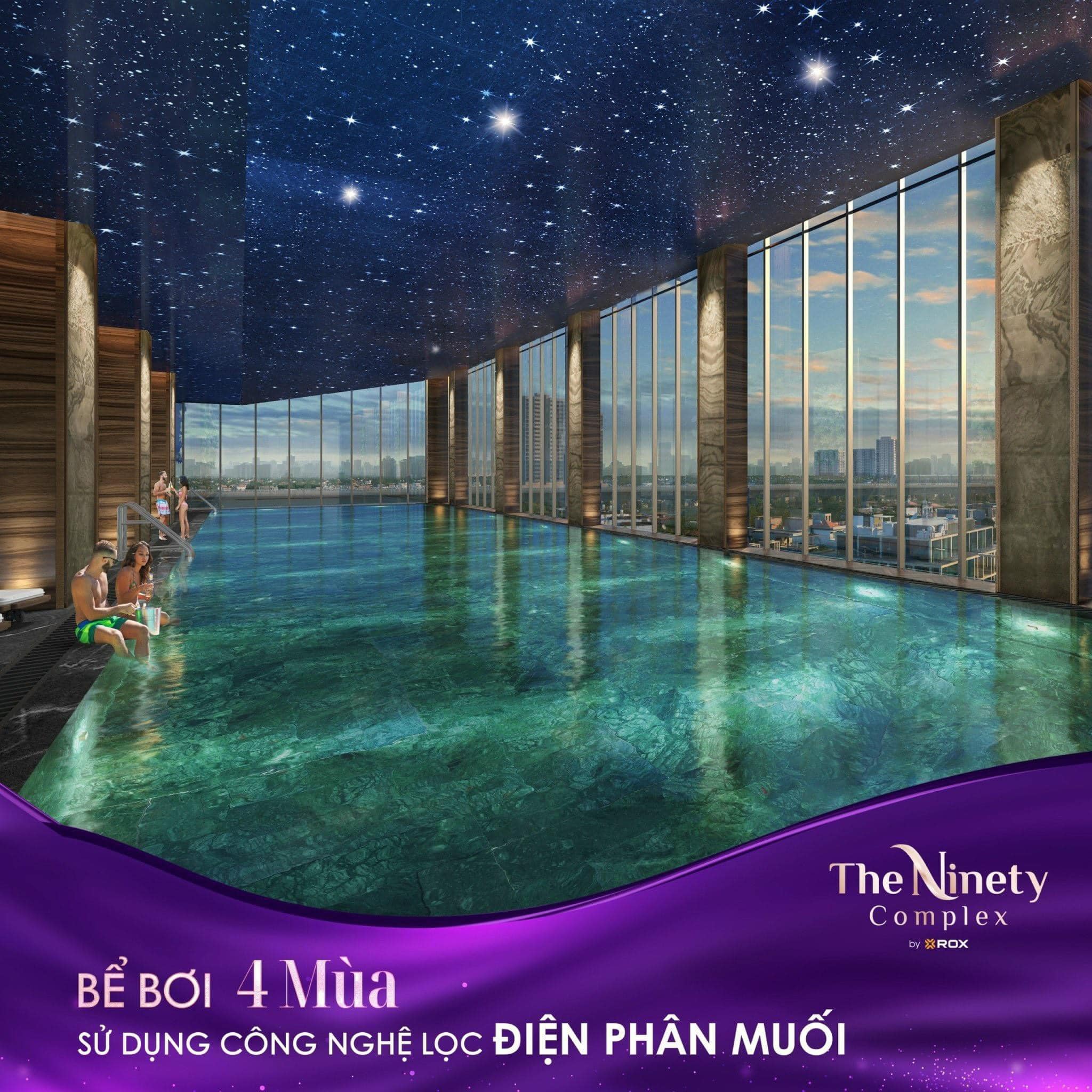 Bể bơi nước mặn 4 mùa điện phân muối