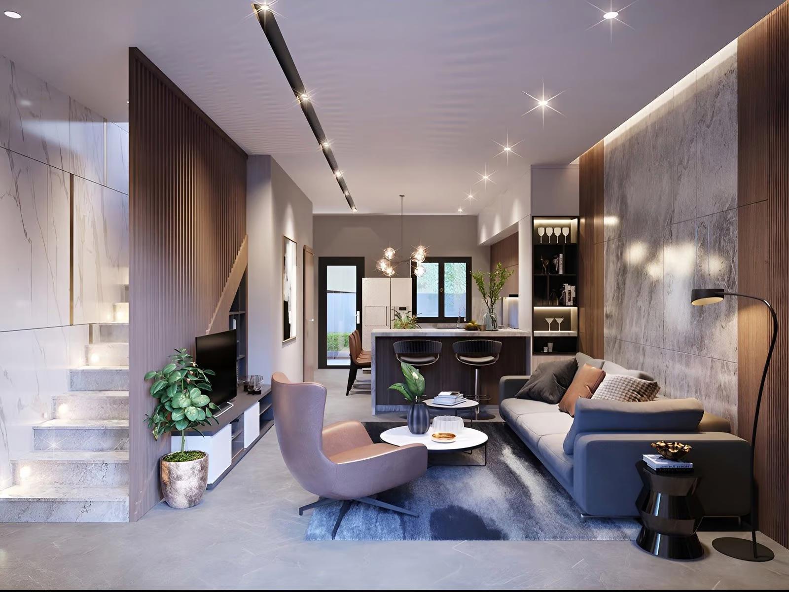 Không gian sinh hoạt trong mô hình nhà ở thương mại