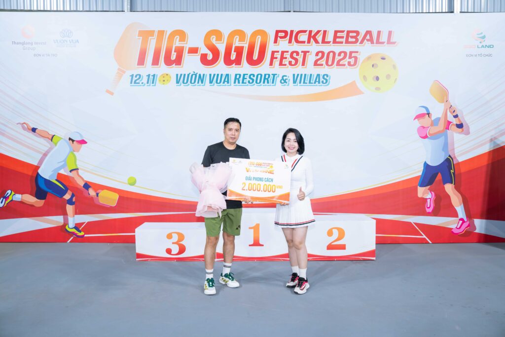 Gỉai thưởng dành cho đội chơi phong cách