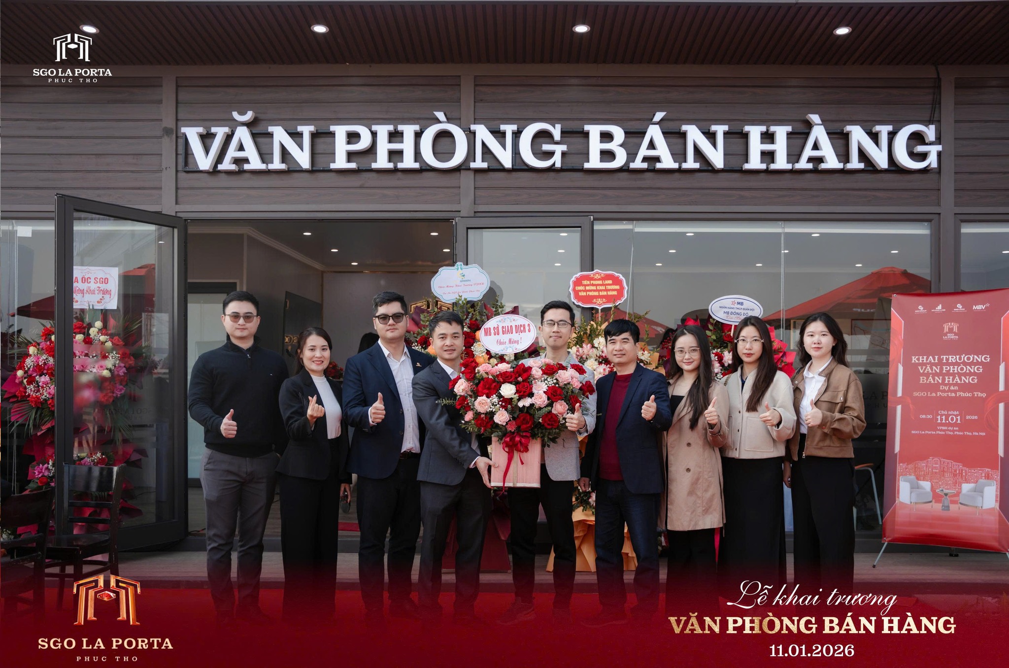 Khai trương văn phòng bán hàng SGO La Porta