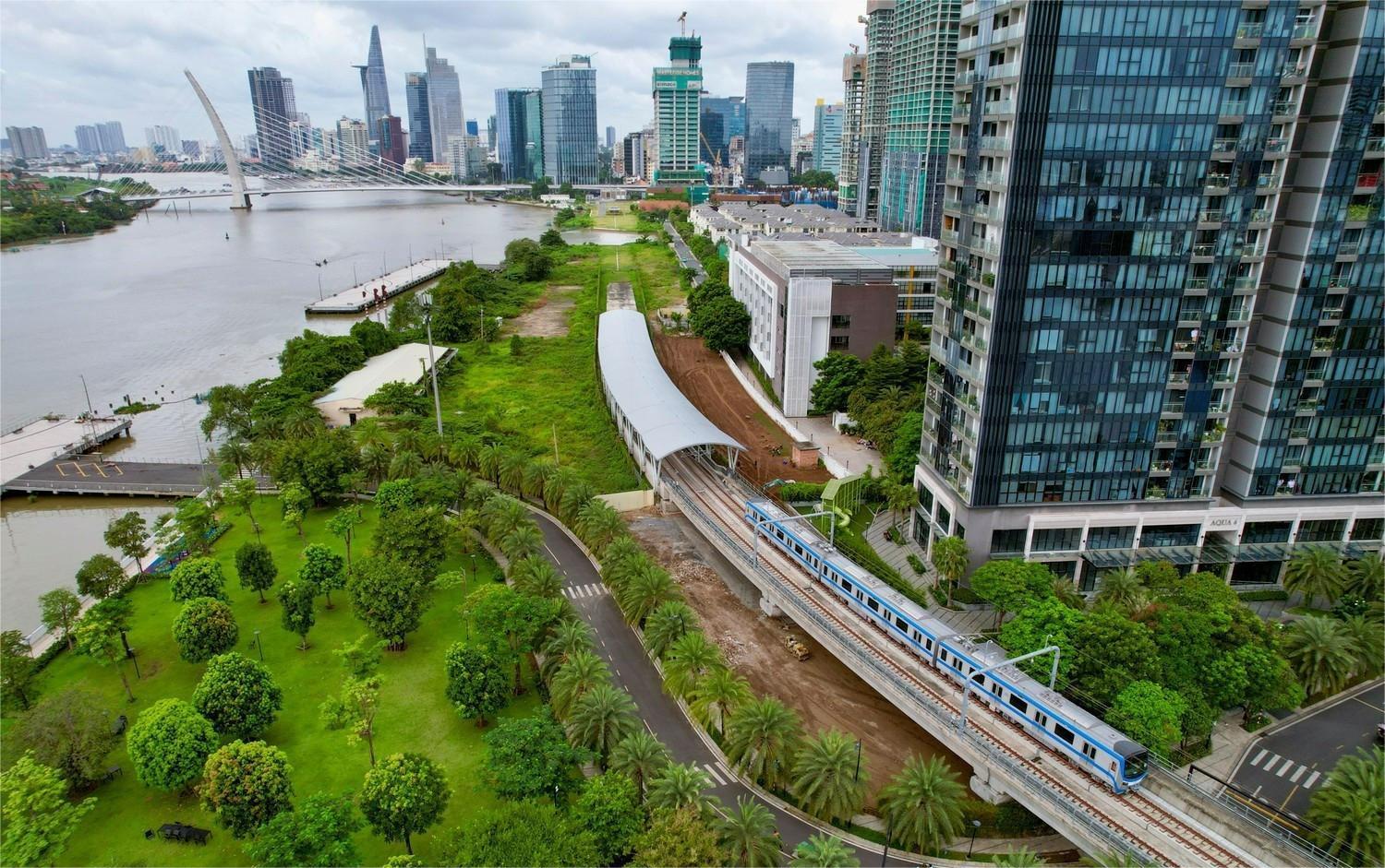 Bất động sản quanh khu vực tuyến metro số 1 tăng giá