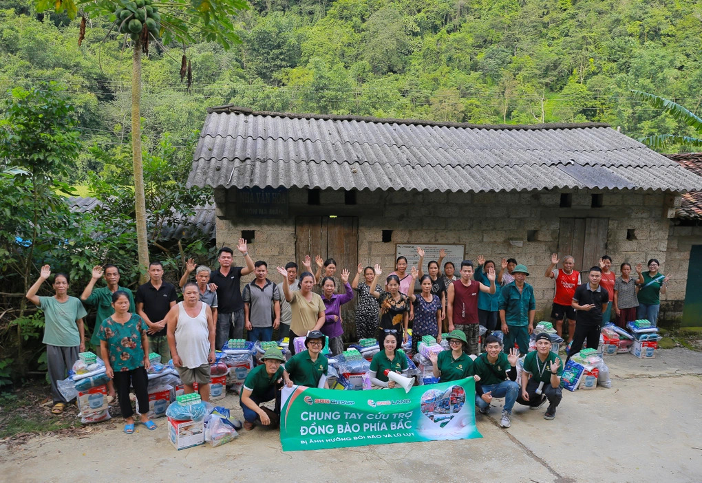 SGO Land hỗ trợ đồng bào bị ảnh hưởng bởi thiên tai tại Cao Bằng