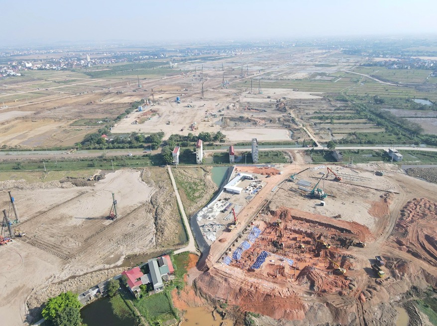 Cập nhật mới nhất tiến độ xây dựng dự án sân bay Gia Bình