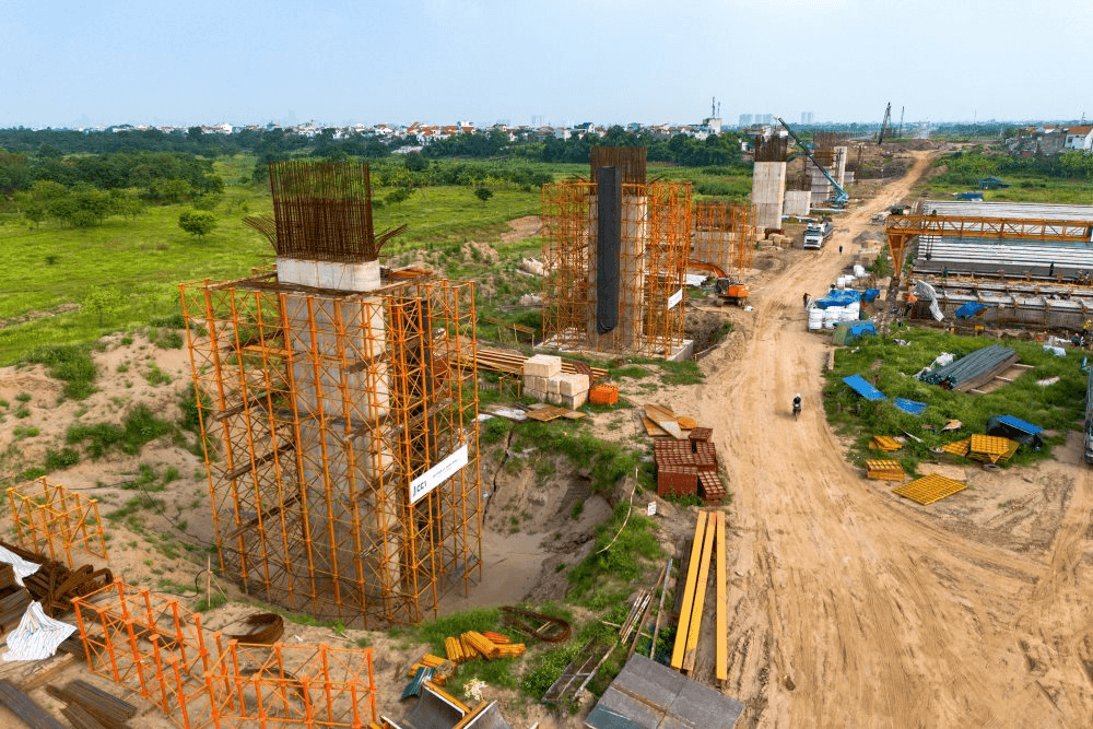 Hình ảnh dự án cầu Hồng Hà