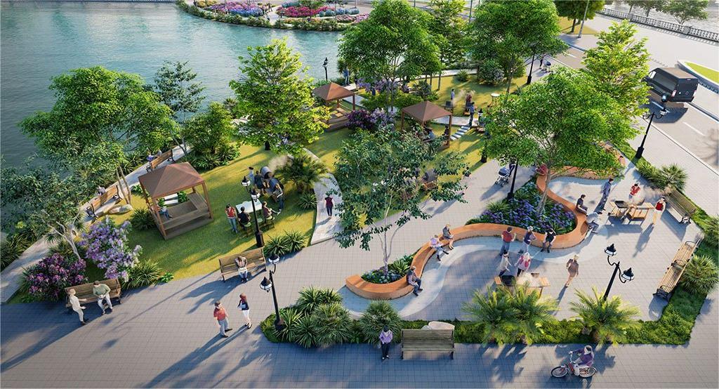 Khu vui chơi giải trí trong khuôn viên dự án