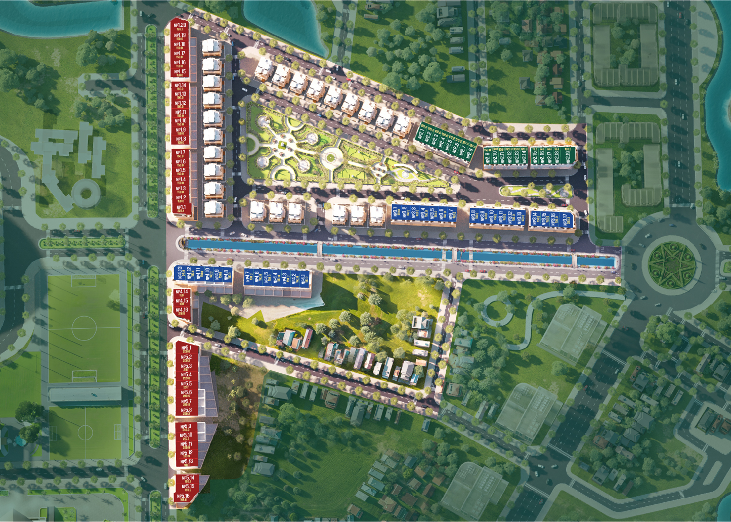Mặt bằng tổng thể