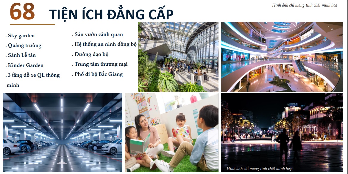Tiện ích dự án The Crown Eden