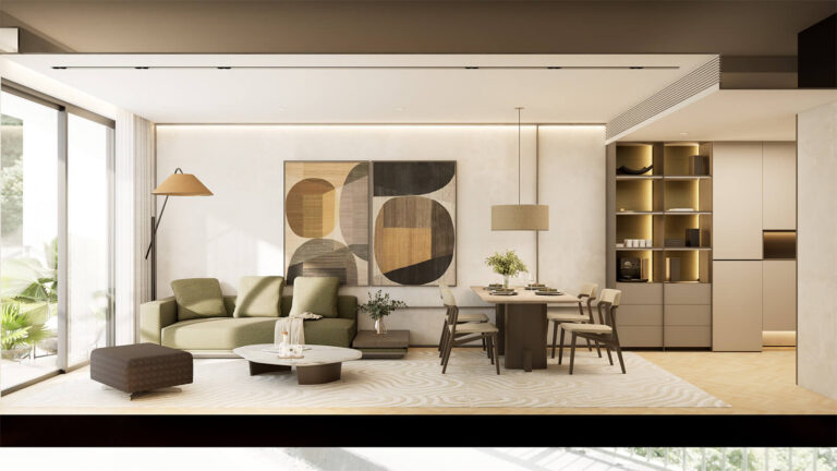 Căn hộ mẫu tại dự án