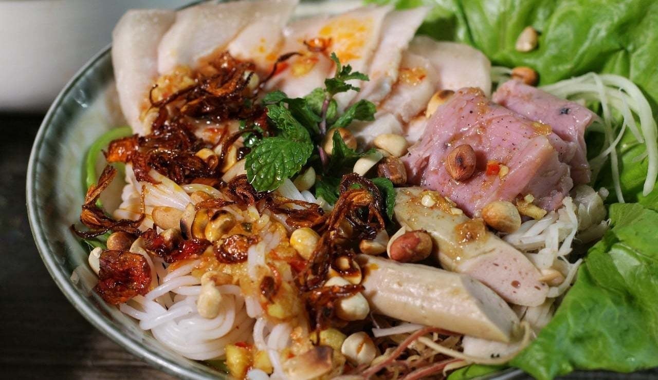 bún mắm nêm Phan Rang