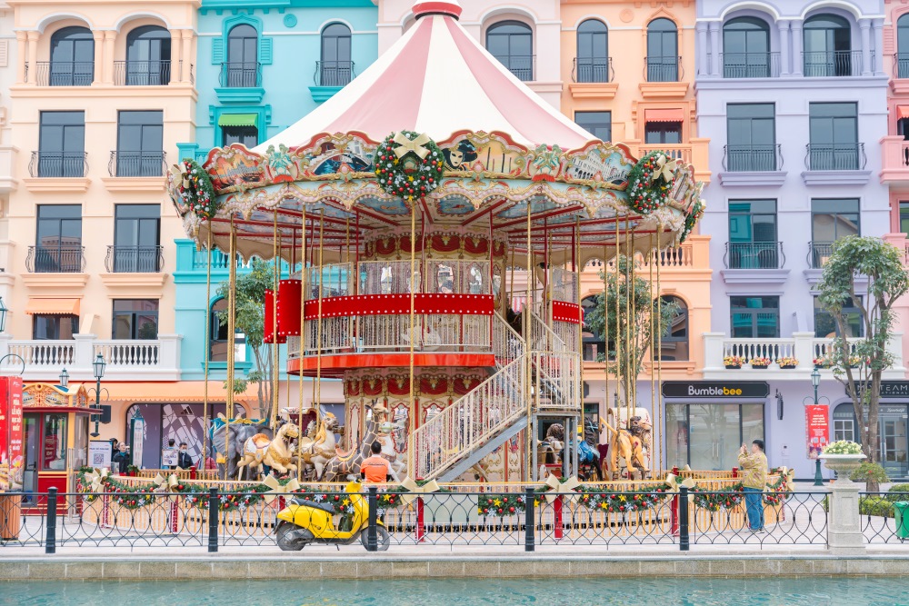 Trò chơi tại Vinhomes Grand World 