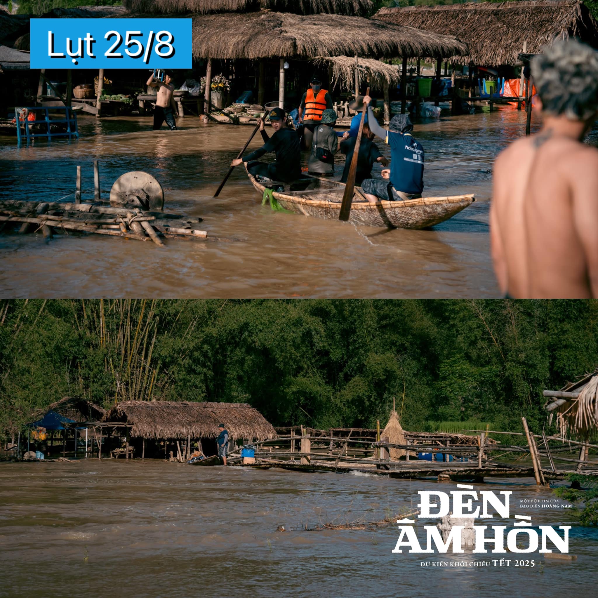 Phim trường Đèn Âm Hồn bị lụt lần đầu tiên