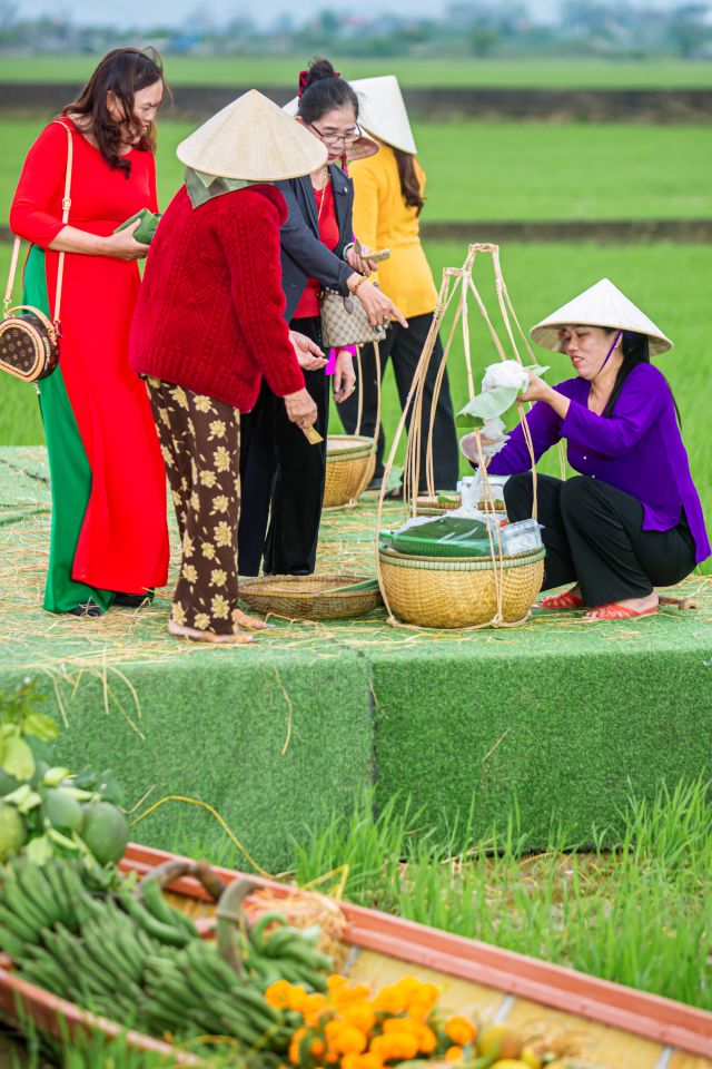 Hình ảnh mua bán ngày xưa