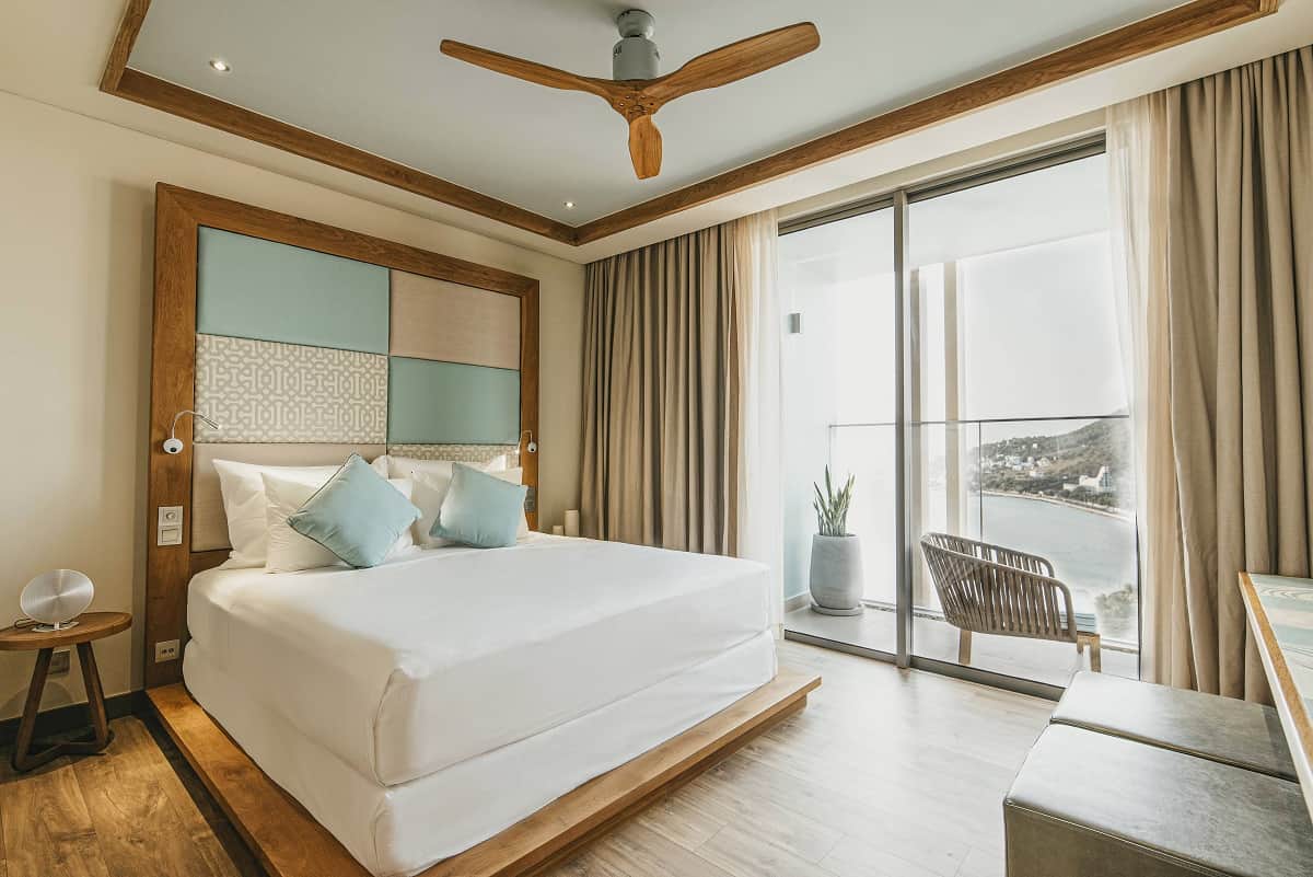 Phòng nghỉ tại Fusion Suites