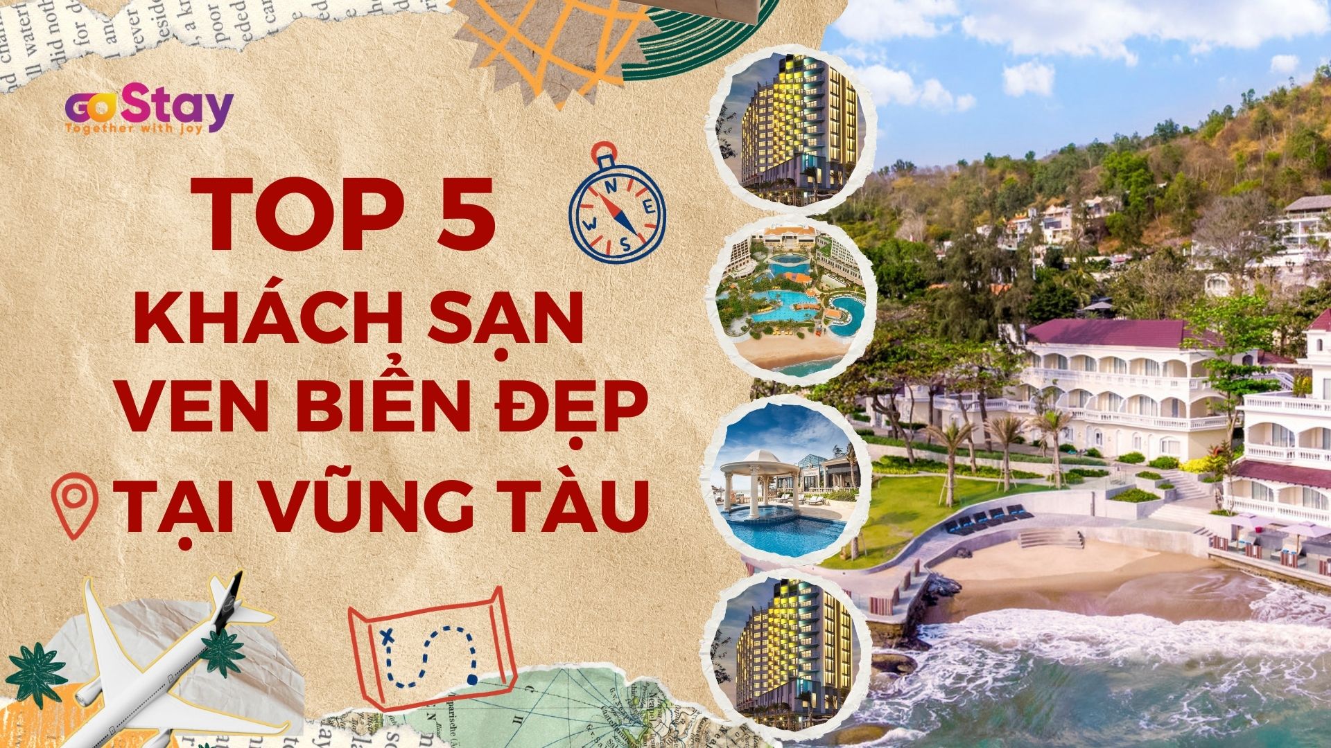 Check-in ngay 5+ khách sạn ven biển đẹp tại Vũng Tàu với view biển "cực phẩm"