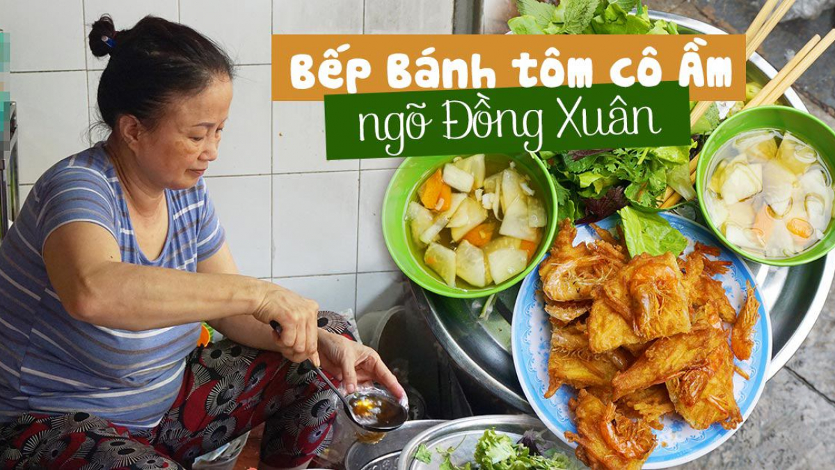 Bánh tôm bà ầm