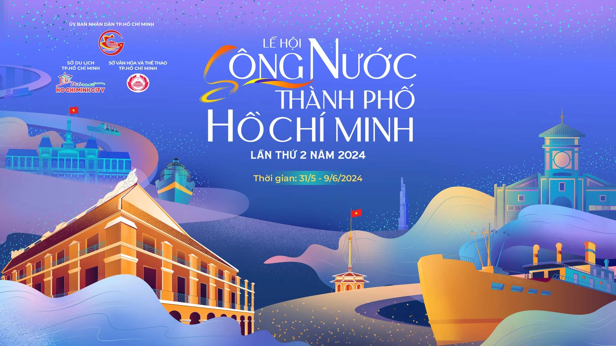 Lễ hội sông nước TPHCM 2024 với màn nhạc kịch quy tụ lên tới hơn 1.000 diễn viên