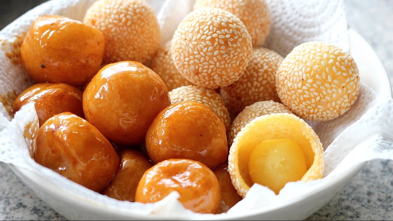 Bánh rán là món ăn phổ biến có nhiều biến thể