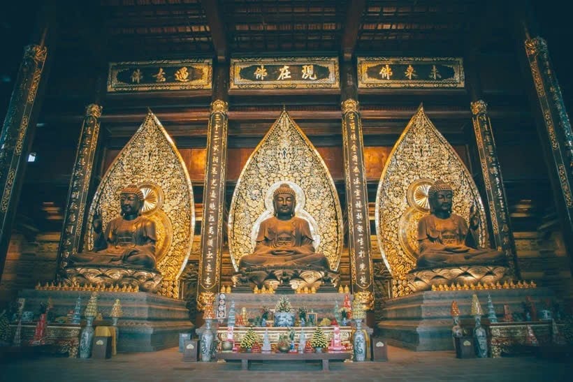 Điện Tam Thế - Nơi sẽ được tôn trí xá lợi Đức Phật tại Chùa Tam Chúc