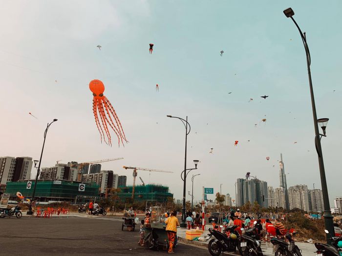 Địa điểm thả diều độc đáo tại Sài Gòn